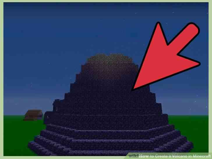 Image intitulée Créer un Volcan dans Minecraft Étape 1